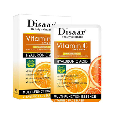 Disaar Beauty Vitamin C Face Mask - Karout Online -Karout Online Shopping In lebanon - Karout Express Delivery