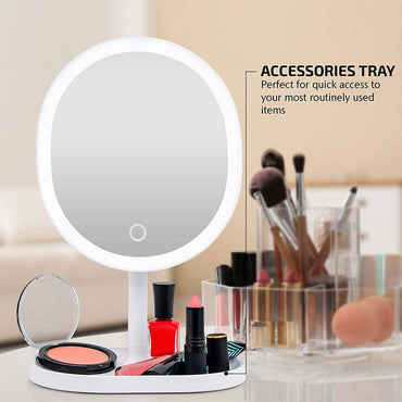 Led Makeup Mirror chargeable - Karout Online -Karout Online Shopping In lebanon - Karout Express Delivery