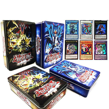 Yugioh Metal Box Trading Card Yu Gi Oh Game Paper Card ( 42 cards) /4309 / DEC-961 - Karout Online -Karout Online Shopping In lebanon - Karout Express Delivery