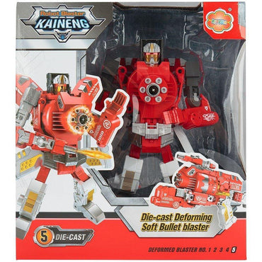 DIE-CAST Transformer soft bullet gun.