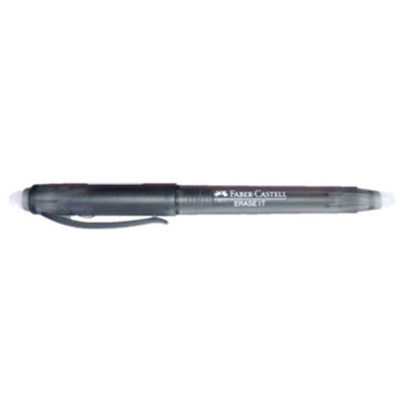 Faber Castell Erasable Ball Point Pen  Black / 10641 - Karout Online -Karout Online Shopping In lebanon - Karout Express Delivery