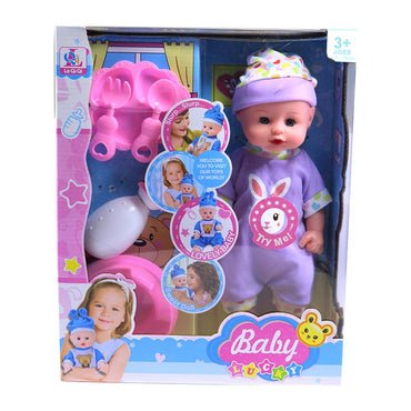 Baby Born Eating Interactive Doll - Karout Online -Karout Online Shopping In lebanon - Karout Express Delivery