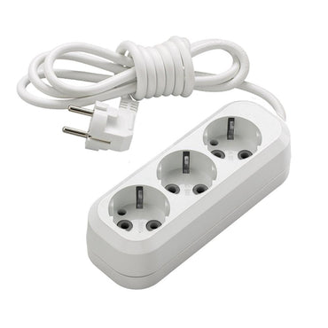 Electric Extension Cable 3 sockets (3 Meters) - Karout Online -Karout Online Shopping In lebanon - Karout Express Delivery