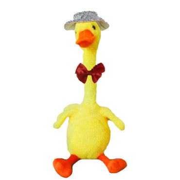 Dancing And Twisting Duck Luminous Voice Interaction Plush Toy (NET) - Karout Online -Karout Online Shopping In lebanon - Karout Express Delivery