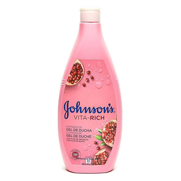 Johnson's Vita Rich pomegranate Body Wash 750ml - Karout Online -Karout Online Shopping In lebanon - Karout Express Delivery