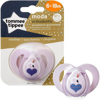 Tommee Tippee MODA Soother, 6 to 18 Months Pink /3889 - Karout Online -Karout Online Shopping In lebanon - Karout Express Delivery