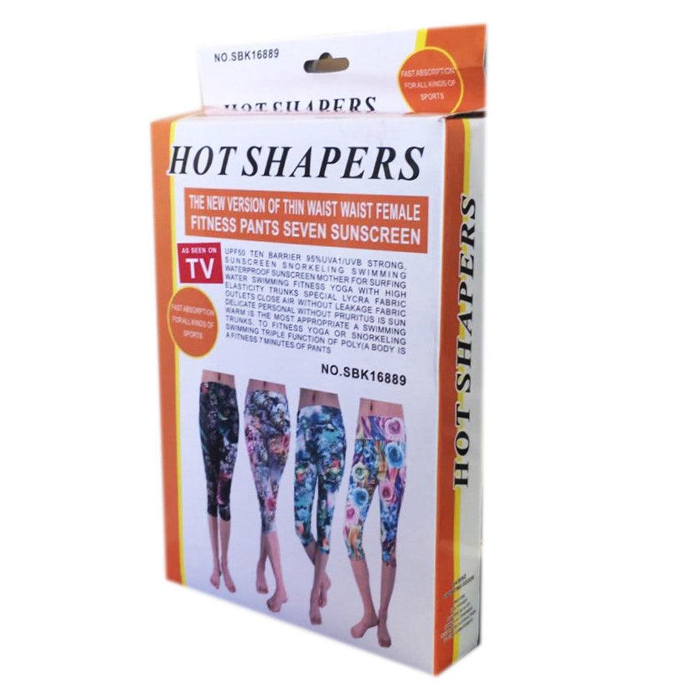 Hot Shapers Fitness Pants Seven Sunscreen Tight Lycra Legging