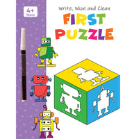 Pegasus First Puzzle - Write, Wipe and Clean Book