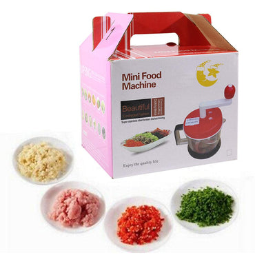Xingyue Mini Food Machine Manual Rotating Chopper- Hello kitty - Karout Online -Karout Online Shopping In lebanon - Karout Express Delivery