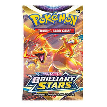 Shop Online Pokemon Trading Card Game Brilliant Stars ( 10 cards) / 134-10629 / 22FK021- Karout Online Shopping In lebanon