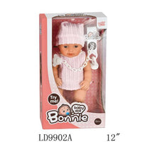 12'' DOLL W/12 SOUND AND ACC.