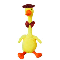 Dancing And Twisting Duck Luminous Voice Interaction Plush Toy (NET) - Karout Online -Karout Online Shopping In lebanon - Karout Express Delivery