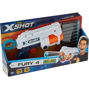 Zuru X Shot Excel  Fury 4 Foam 16 Darts
