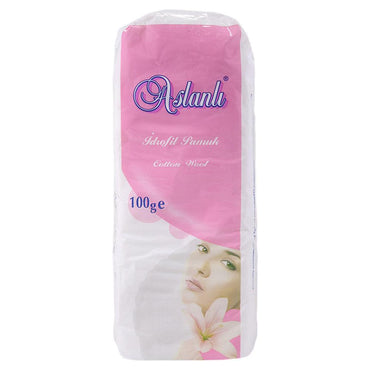 Asland cotton Wool 100g - Karout Online -Karout Online Shopping In lebanon - Karout Express Delivery