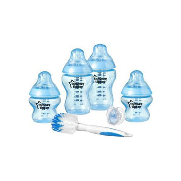 Tommee Tippee - Colored New Born Starter Set, Blue - Karout Online -Karout Online Shopping In lebanon - Karout Express Delivery