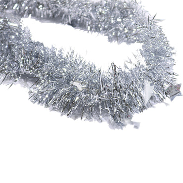 Christmas Glitter Garland Star Decorated
