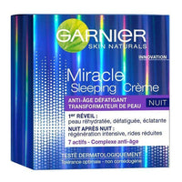 Garnier SkinActive Miracle Anti-Fatigue Sleeping Cream 50ml - Karout Online -Karout Online Shopping In lebanon - Karout Express Delivery
