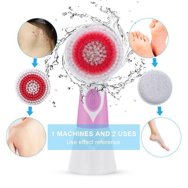 Cnaier 2 in 1 Multi Function Massage Beauty Device Electric Cleanser - Karout Online -Karout Online Shopping In lebanon - Karout Express Delivery