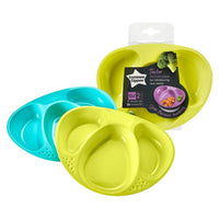 Tommee Tippee – Decorated Section Plates – 2 Pack - Karout Online -Karout Online Shopping In lebanon - Karout Express Delivery