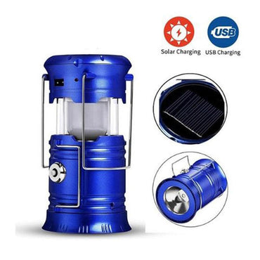 Shop Online Rechargeable Camping Lantern Portable Outdoor Camping Collapsible Torch Solar / KC-208/ HS-5900T - Karout Online Shopping In lebanon