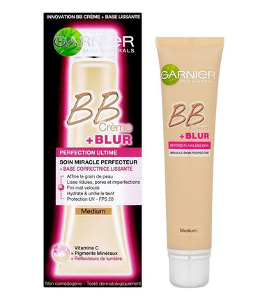 Garnier SkinActive BB Cream + Blur 12H medium 40 ml - Karout Online -Karout Online Shopping In lebanon - Karout Express Delivery