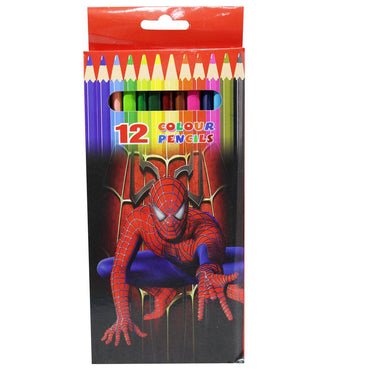 Characters Colour Pencils ( 12 Pcs) / 1812 / Q-462 - Karout Online -Karout Online Shopping In lebanon - Karout Express Delivery