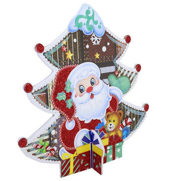 Christmas Foam Decoration With Stand 33 x 25 cm.