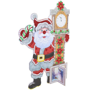 Christmas Foam Decoration With Stand 33 x 25 cm.