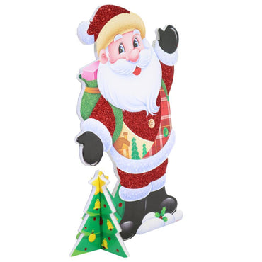 Christmas Foam Decoration With Stand 33 x 25 cm.