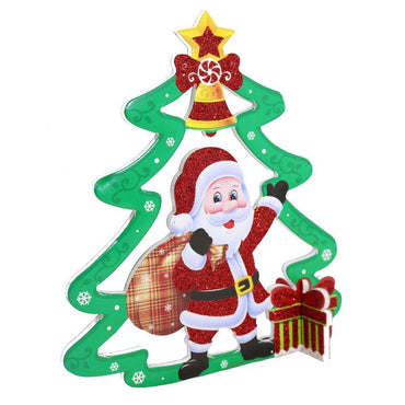 Christmas Foam Decoration With Stand 33 x 25 cm.