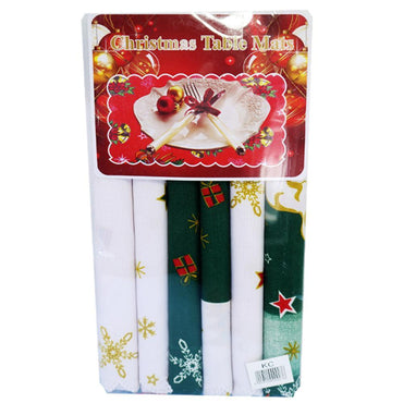 Christmas Table Mats *6 30 x 42 cm.