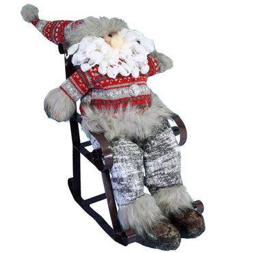 Christmas Decoration Sitting Santa 45 cm.