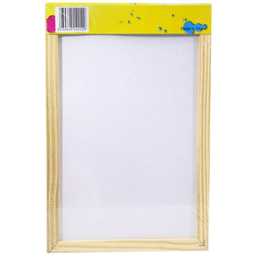Small 2 in 1 Wooden White and Black Board 30 x 20 cm / 11200/H-637 - Karout Online -Karout Online Shopping In lebanon - Karout Express Delivery