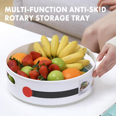 Multifunction Rotary Storage Basin Home & Kitchen
