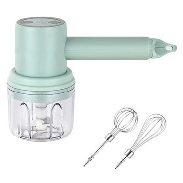 **NET**Electric Hand Mixer USB Rechargeable Hand Blender Cake Mixer Egg Beater