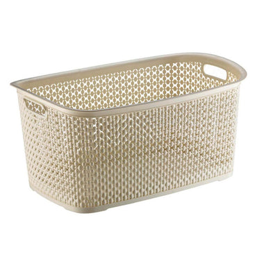 Follow me Pearl Rectangular Laundry Bin - Karout Online -Karout Online Shopping In lebanon - Karout Express Delivery
