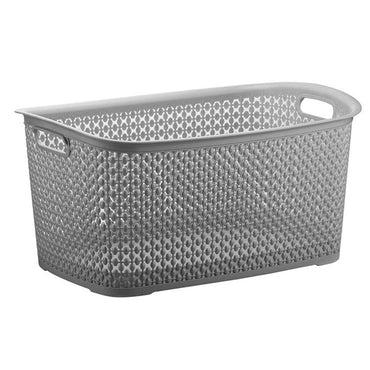 Follow me Pearl Rectangular Laundry Bin - Karout Online -Karout Online Shopping In lebanon - Karout Express Delivery