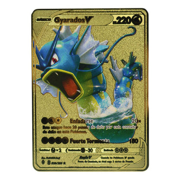 Pokemon Metal Golden Vmax Cards - Karout Online -Karout Online Shopping In lebanon - Karout Express Delivery