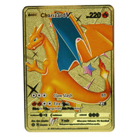 Pokemon Metal Golden Vmax Cards - Karout Online -Karout Online Shopping In lebanon - Karout Express Delivery