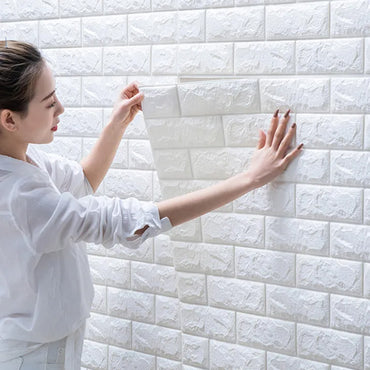 Brick Pattern Anti-collision Sponge Wallpaper Modern Wall Background Decoration Wallpaper