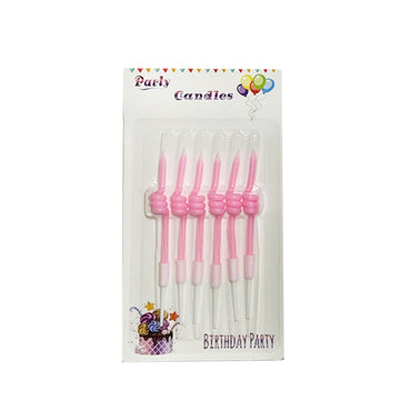 Birthday Spiral Candles 6 Pcs / 22FK133