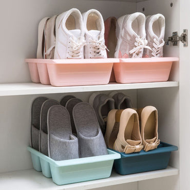 **NET**Thick Plastic 3-grid Vertical Shoe Storage Box