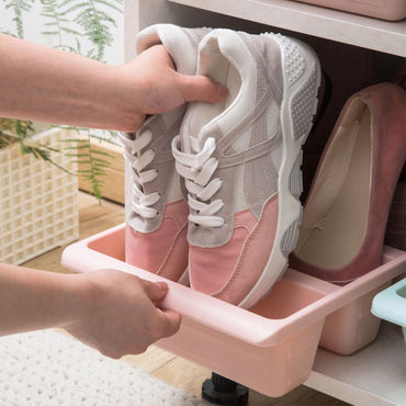 **NET**Thick Plastic 3-grid Vertical Shoe Storage Box