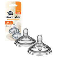 Tommee Tippee – Fast Flow Teat 6m+ (2 Pcs) BPA free/ 211248 - Karout Online -Karout Online Shopping In lebanon - Karout Express Delivery