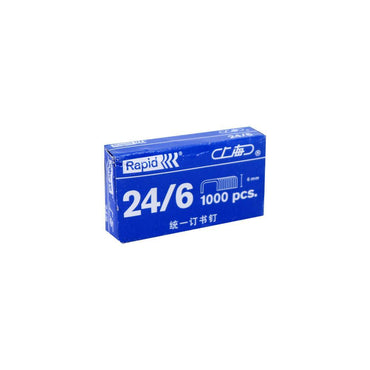 Rapid Staples 24/6 Standard 1000 Pcs.