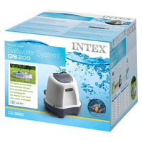Intex Krystal Clear Saltwater Filtration System QS200 For small pools up to 3.66m - Karout Online -Karout Online Shopping In lebanon - Karout Express Delivery