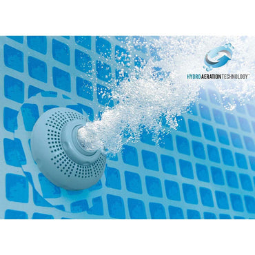 Intex Prism Frame Pool Round 427 x 107cm - Karout Online -Karout Online Shopping In lebanon - Karout Express Delivery
