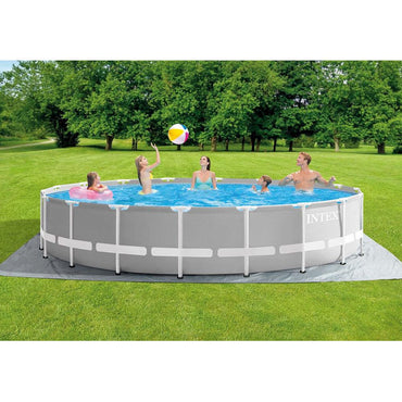 Intex  Prism Frame Pool with Filter Pump 549 x 122cm - Karout Online -Karout Online Shopping In lebanon - Karout Express Delivery