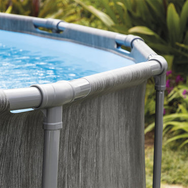 (NET)Intex Round Grey Baltic swimming pool 4.57 x 1.22 m