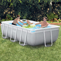 Intex 26784NP - Rectangular prism frame intex pool 300x175x80 cm with filter - Karout Online -Karout Online Shopping In lebanon - Karout Express Delivery